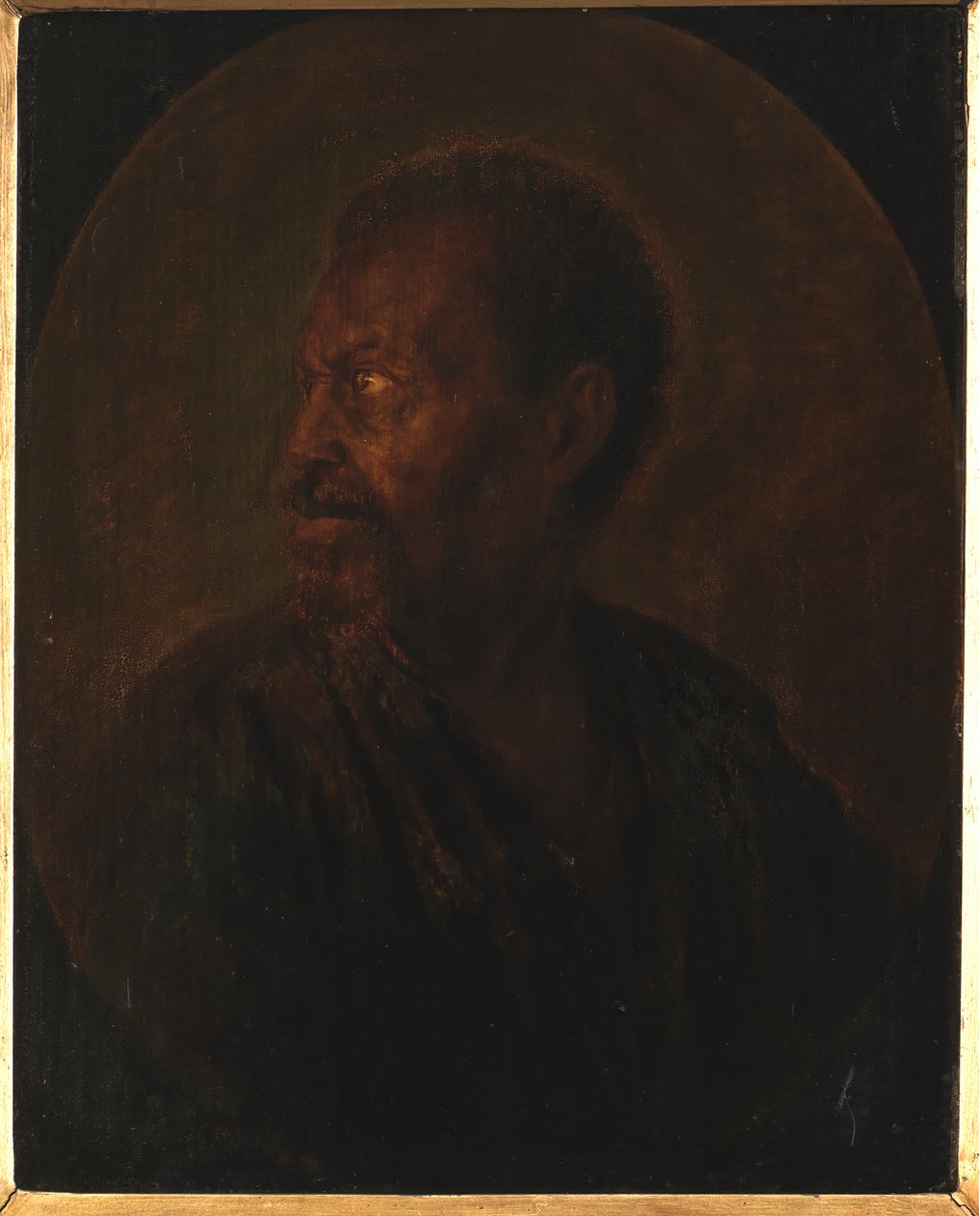 Cabeza de un africano de Gerrit Dou