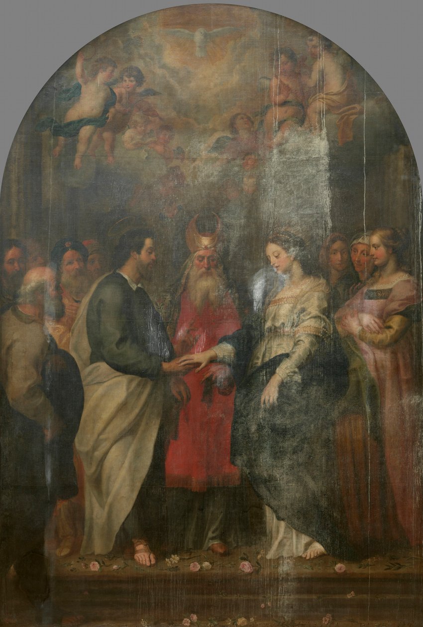 Neerlandés: Marriage of Mary Marriage of Mary de Gerard Seghers