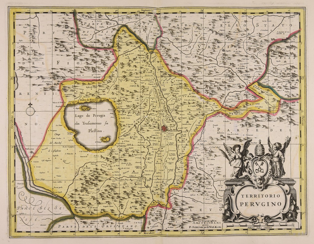 Territorio Perugino de Gerard Valck
