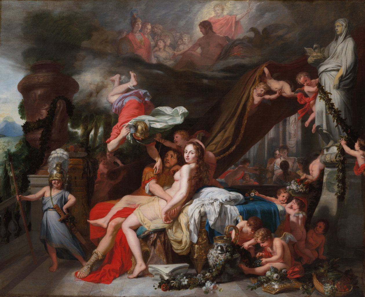 Hermes Ordering Calypso to Release Odysseus de Gerard de Lairesse