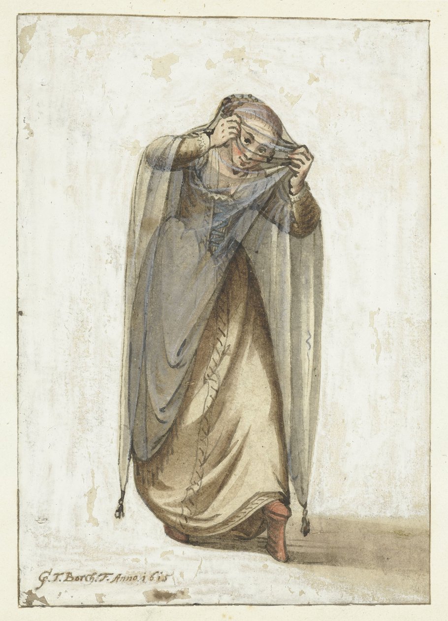 cortesana veneciana de Gerard ter Borch (I)