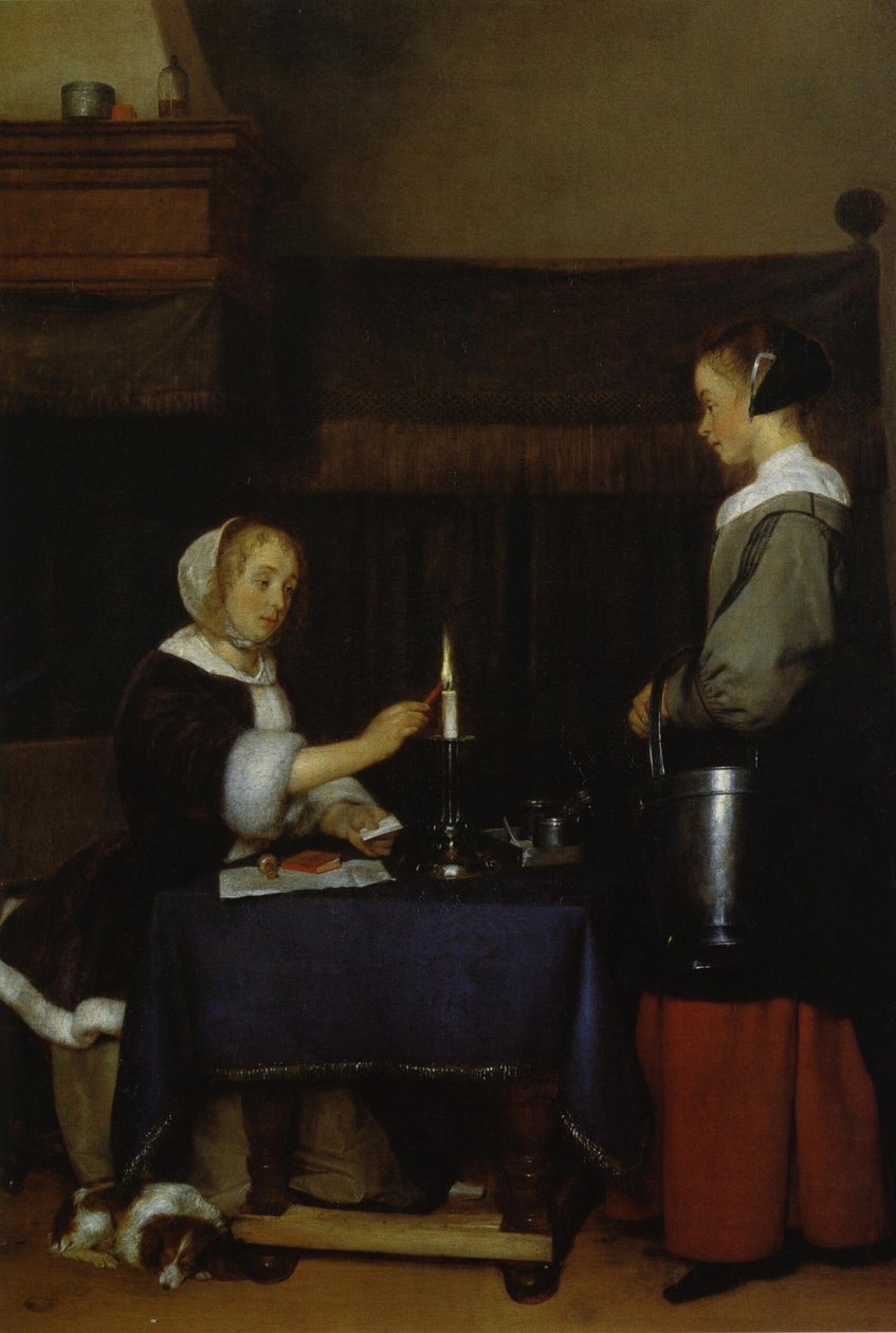 El corresponsal de Gerard ter Borch
