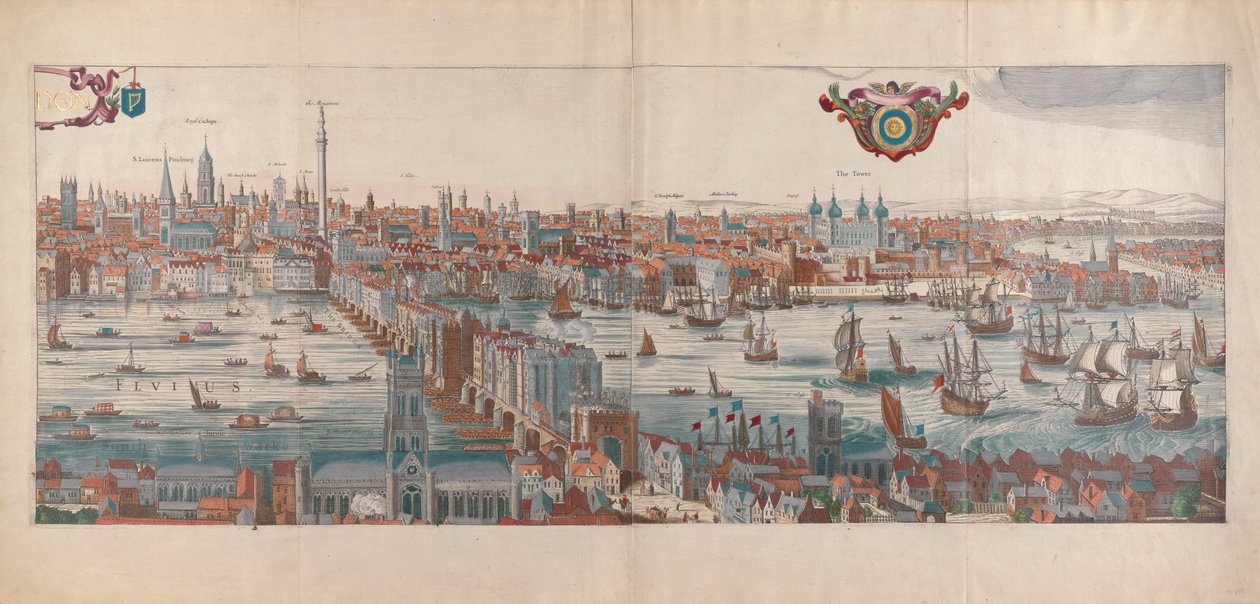 Londres, Vista panorámica de Gerard van Keulen