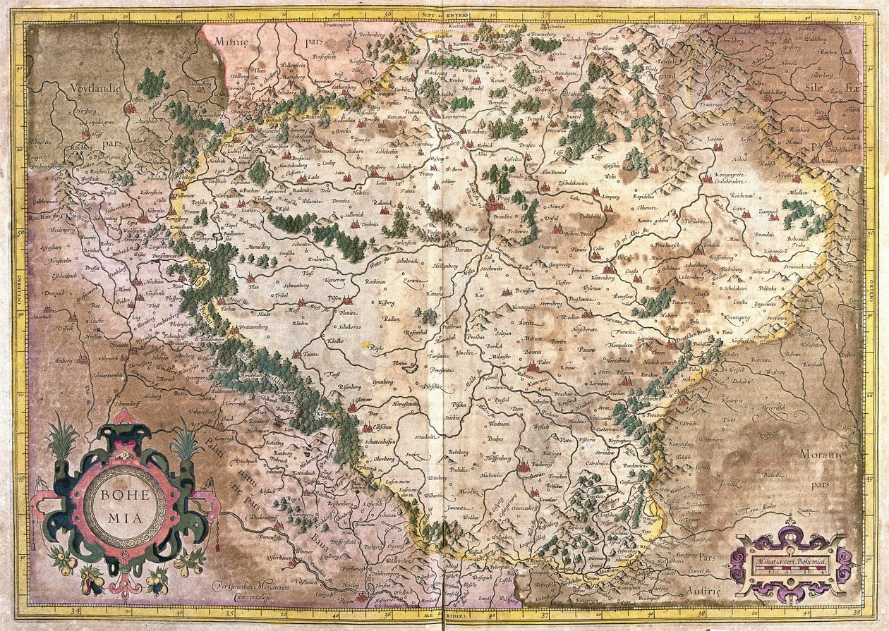 Praga, República Checa de Gerardus Mercator