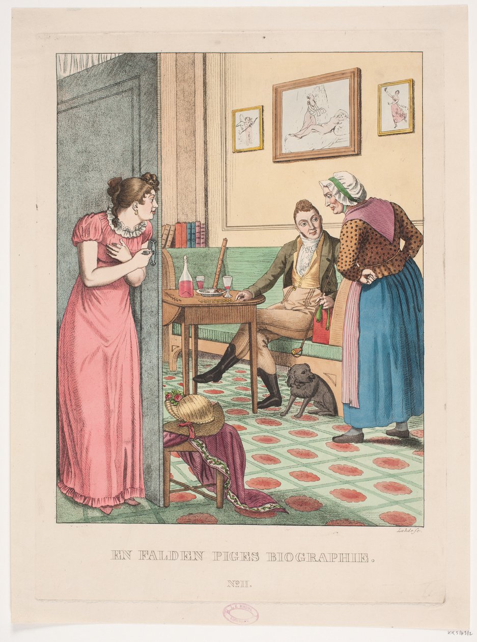 Biografía de una chica caída. No. 2 de Gerhard Ludvig Lahde