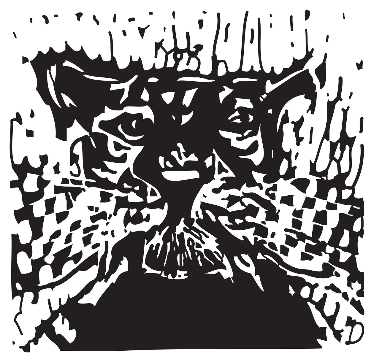 Gato con bigotes de Gerhardt Isringhaus