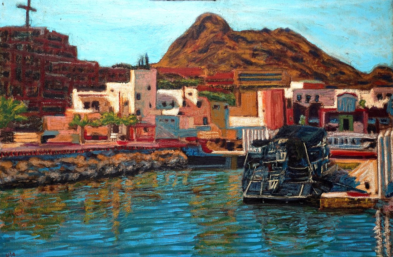 Marina hacia el Pedregal, 2013 (óleo sobre lienzo) de Gerhardt Isringhaus
