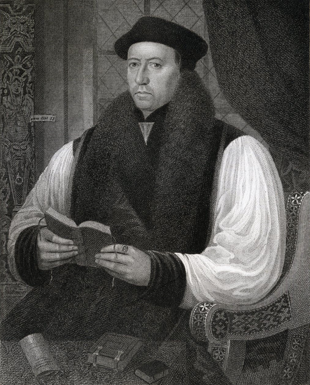 Retrato de Thomas Cranmer (1489-1556) de 