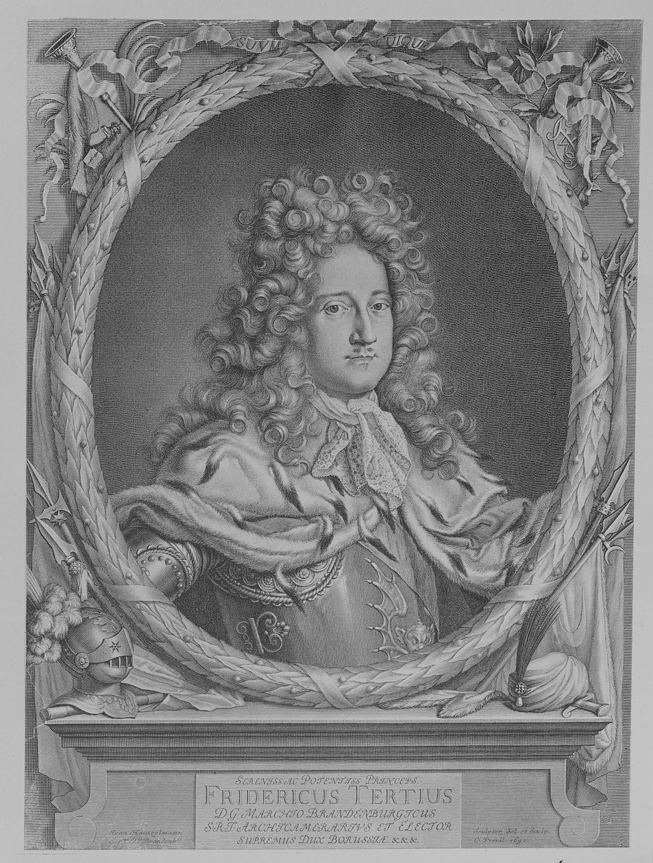 Federico I de Prusia, 1692 de German School