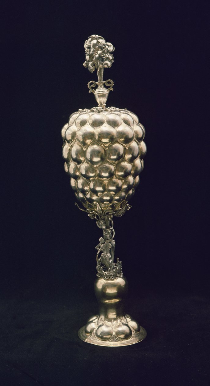Copa de gadroón (plata dorada) de German School