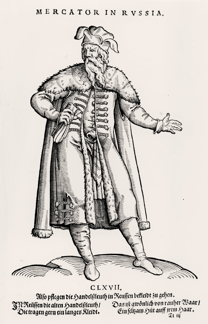Gerard Mercator (1512-94) en Rusia de German School