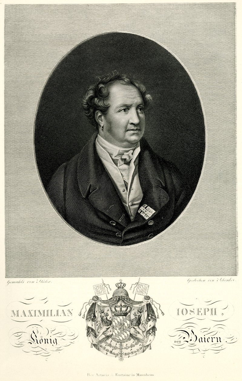 Maximiliano I. José (Baviera), 1884-90 de German School