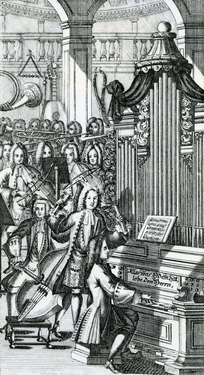 El recital de órgano de German School