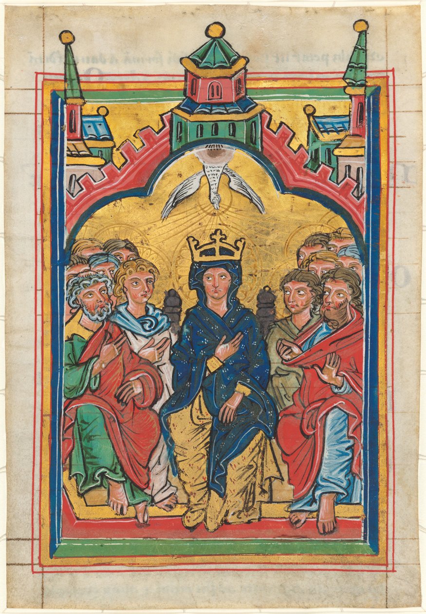Pentecostés de German 13th Century