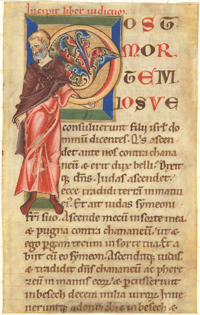 El juez Judá (?) de German 13th Century