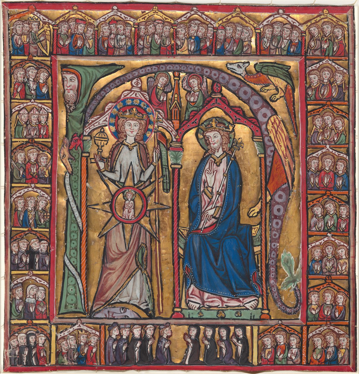 El Triunfo de la Iglesia de German 13th Century