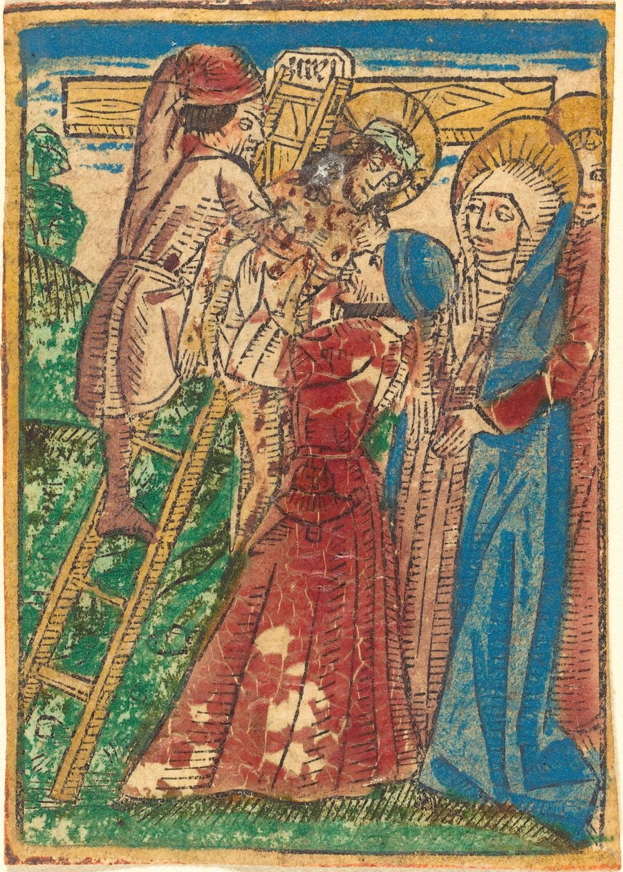 Descendimiento de la Cruz de German 15th Century