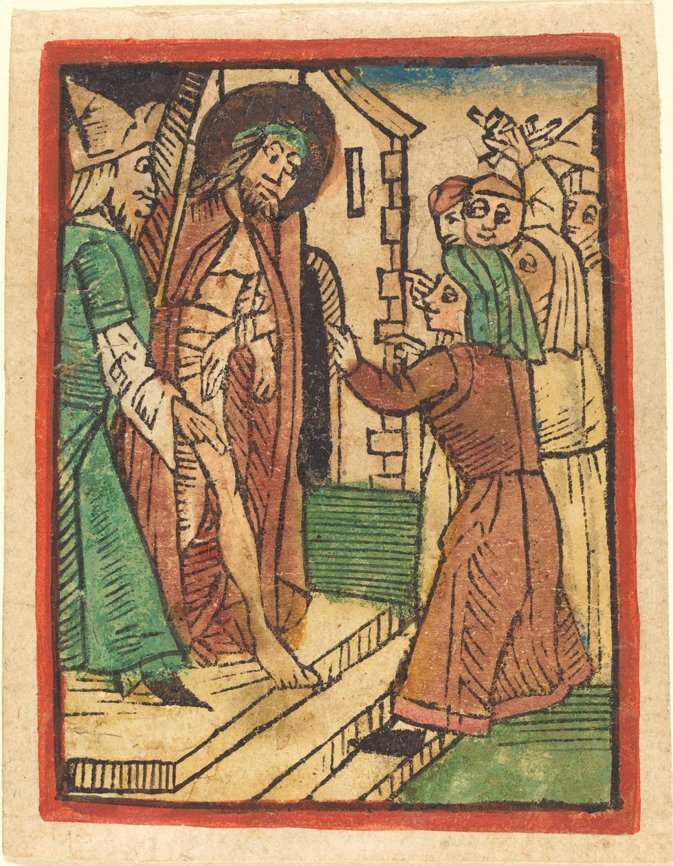Ecce Homo de German 15th Century
