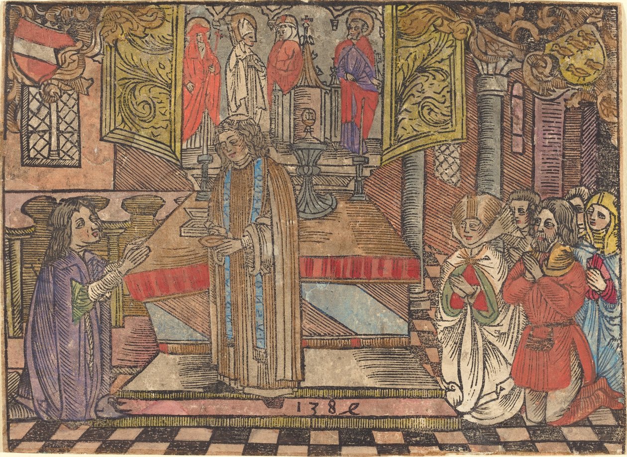 Milagro en Seefeld de German 15th Century
