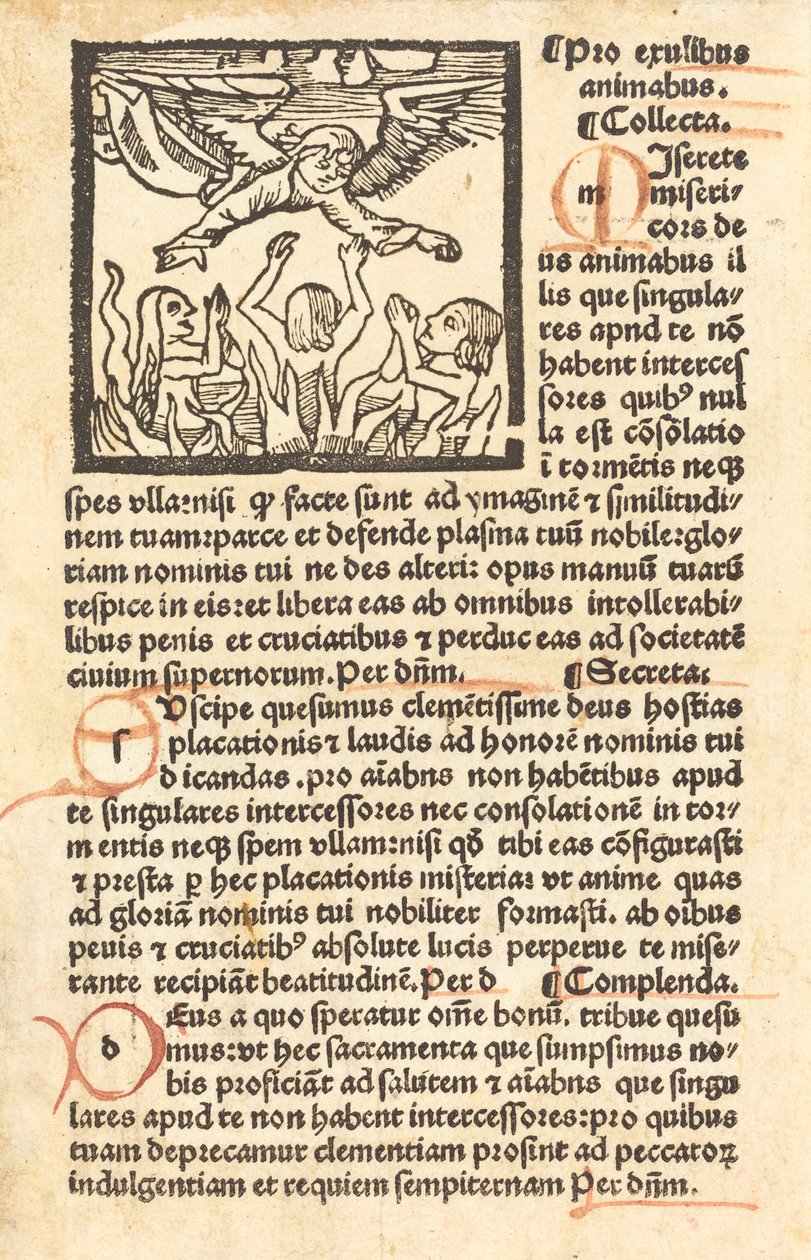 Purgatorio de German 15th Century