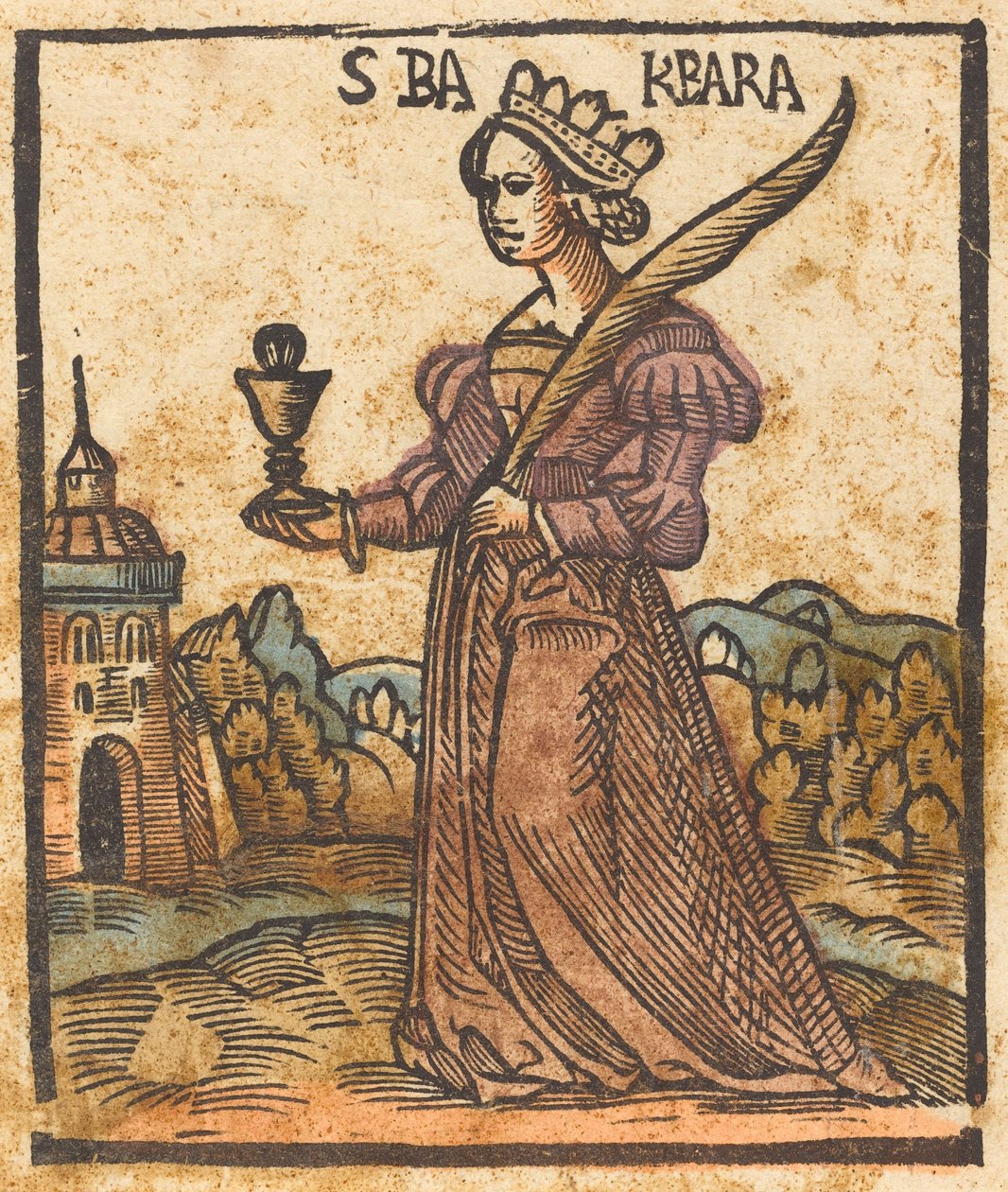 Santa Bárbara de German 15th Century