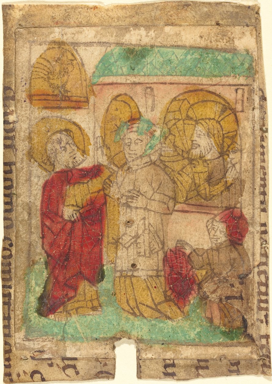 La Negación de Pedro de German 15th Century