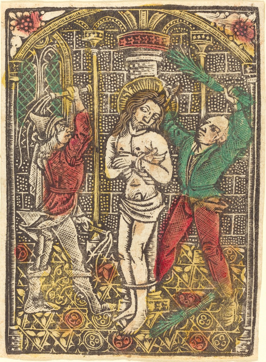 La Flagelación de German 15th Century