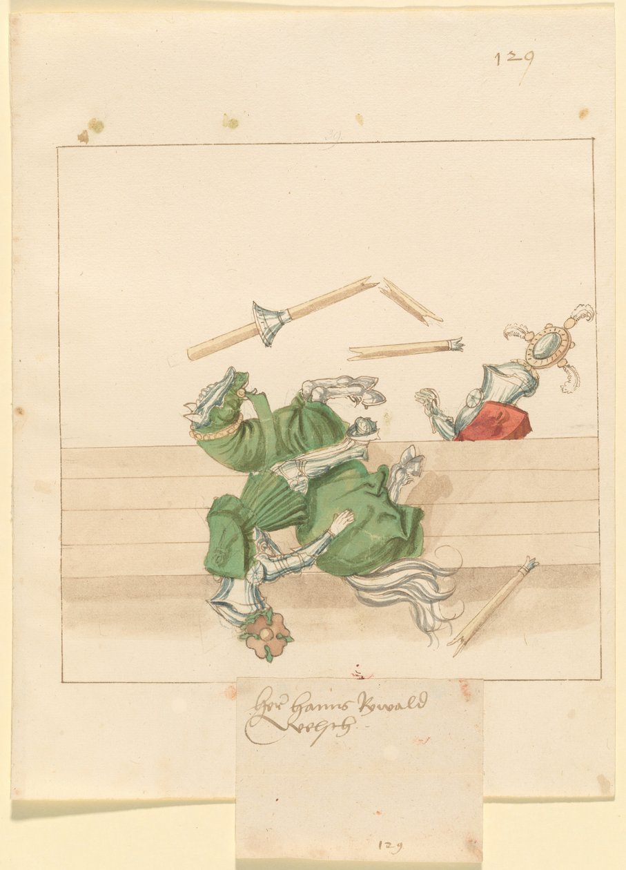 Justa Italiana de Paz de German 16th Century