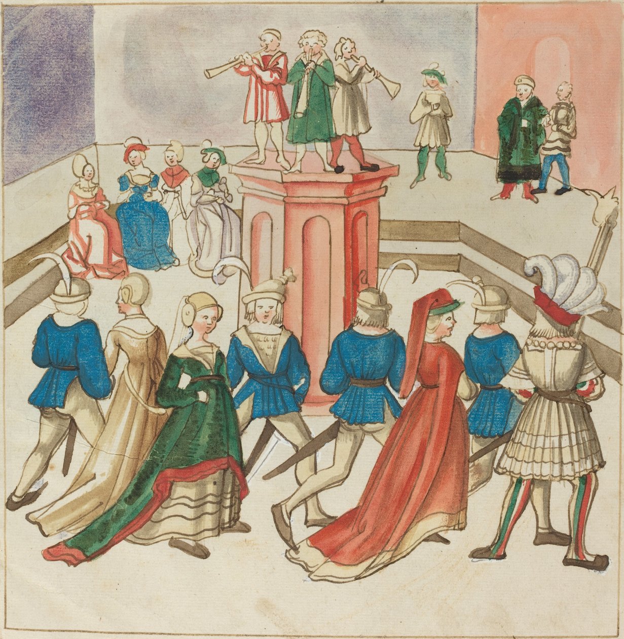 Mascarada de German 16th Century