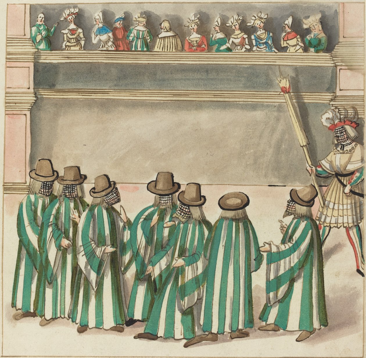 Mascarada de German 16th Century