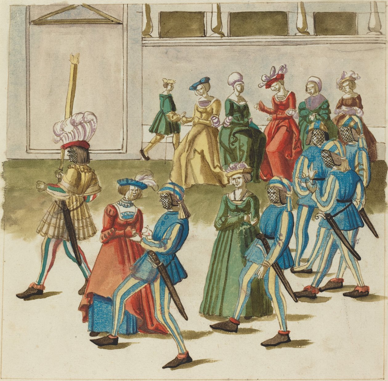Mascarada de German 16th Century
