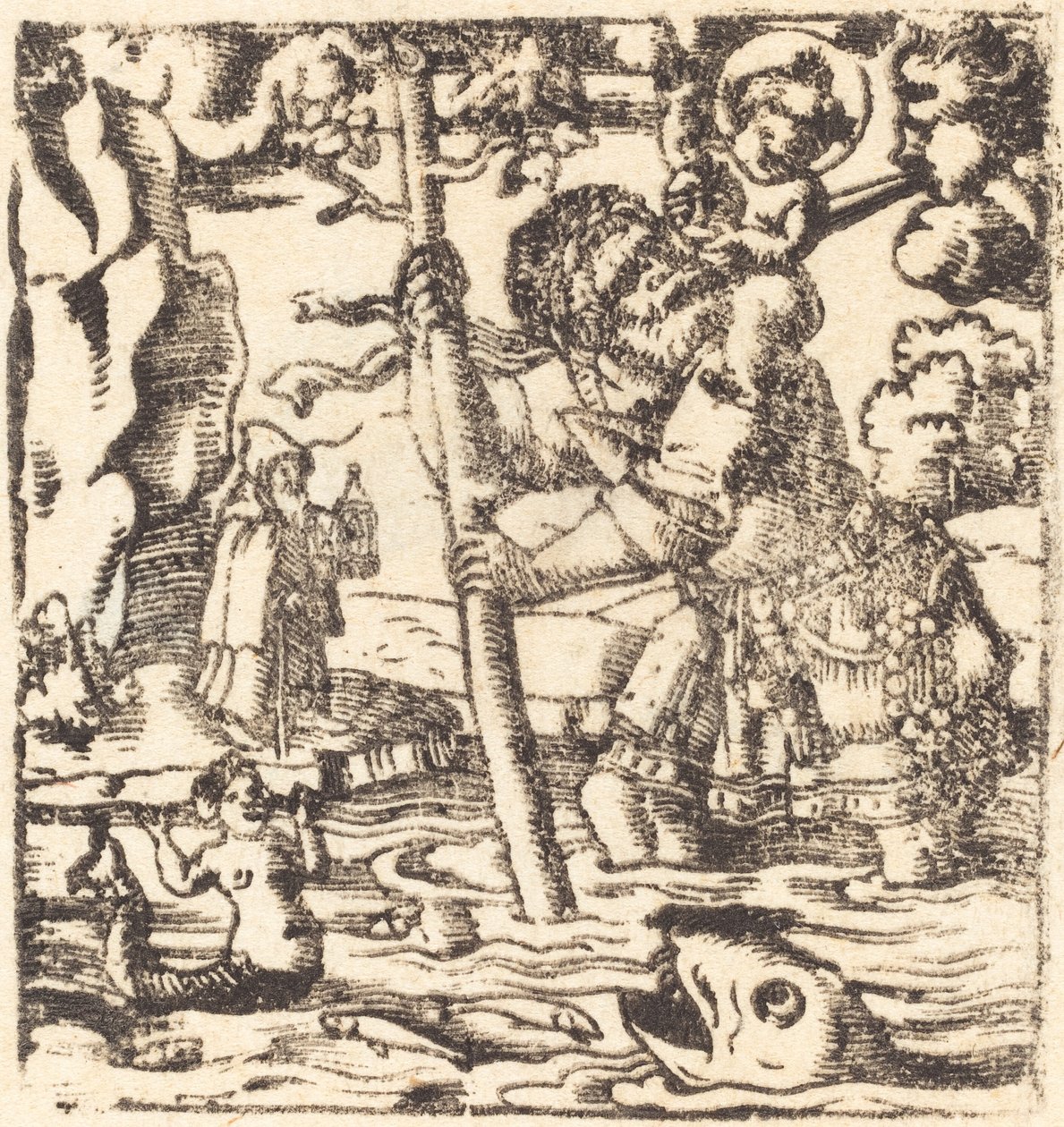 San Cristóbal de German 16th or 19th Century