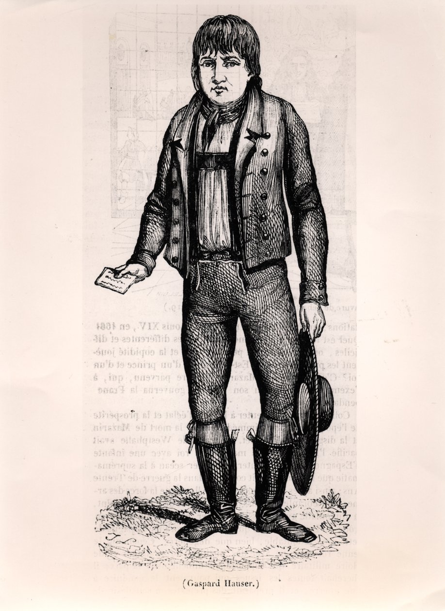 Caspar Hauser (c.1812-1833) de German School