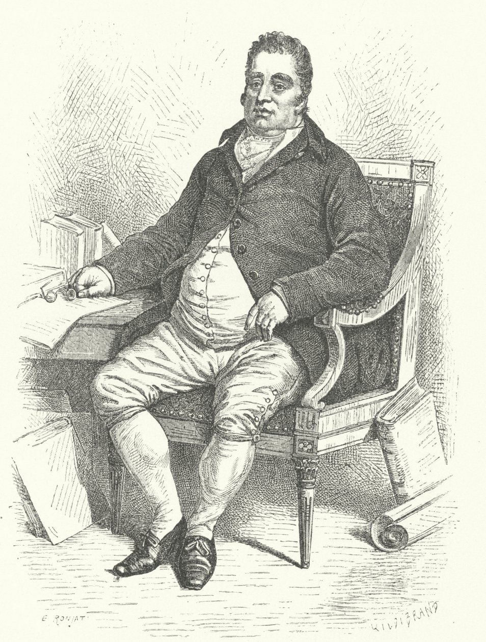 Charles James Fox, político Whig inglés de German School