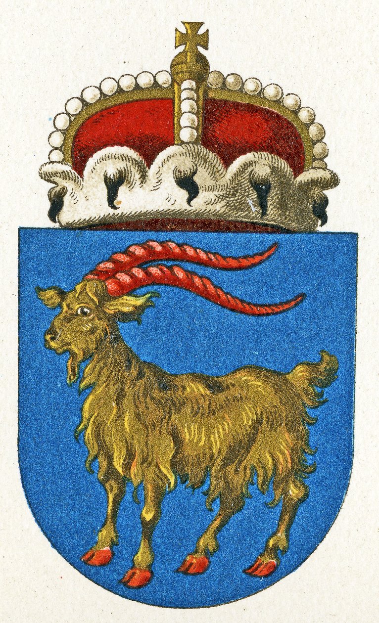 Escudo de armas de Istria, c.1898 de German School