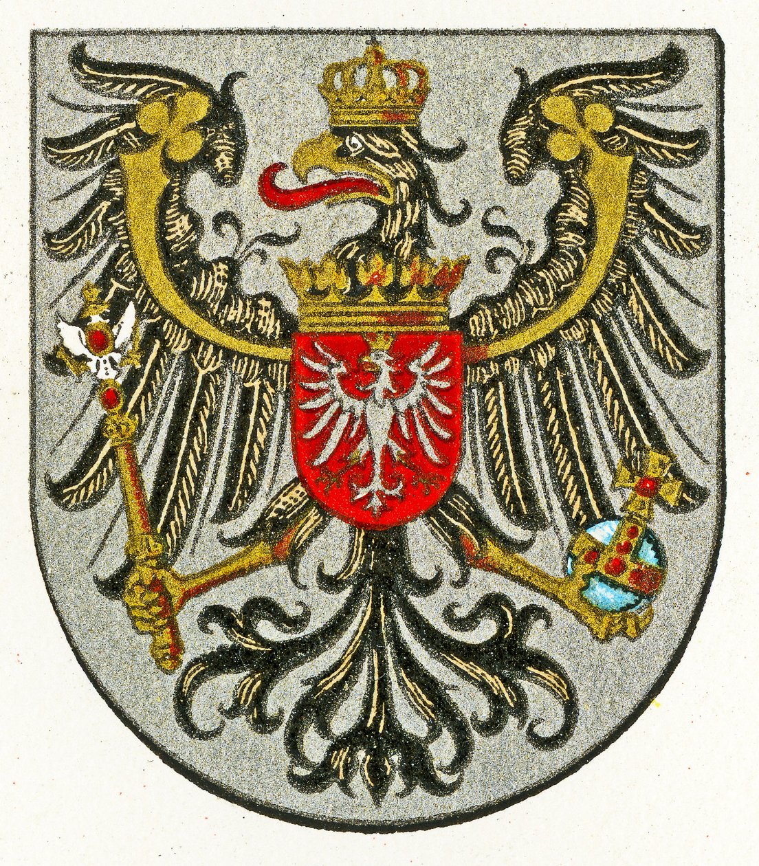 Escudo de armas de Posen, c.1898 de German School