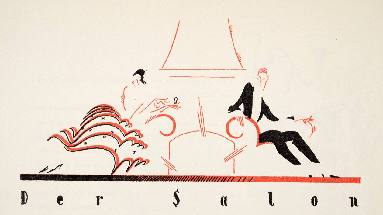 Der Salon de Styl, pub.1922 de German School