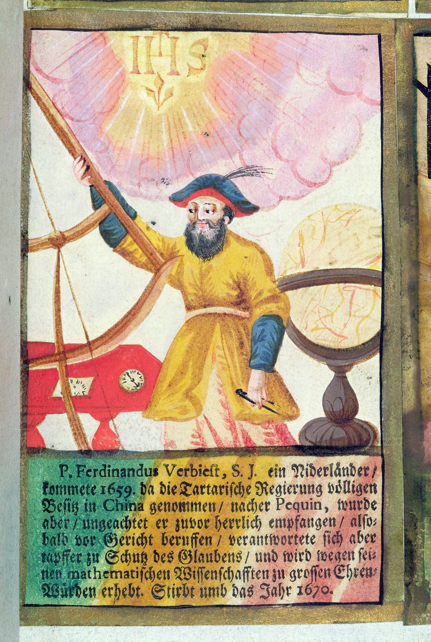 Padre Ferdinand Verbiest (1623-88) de German School