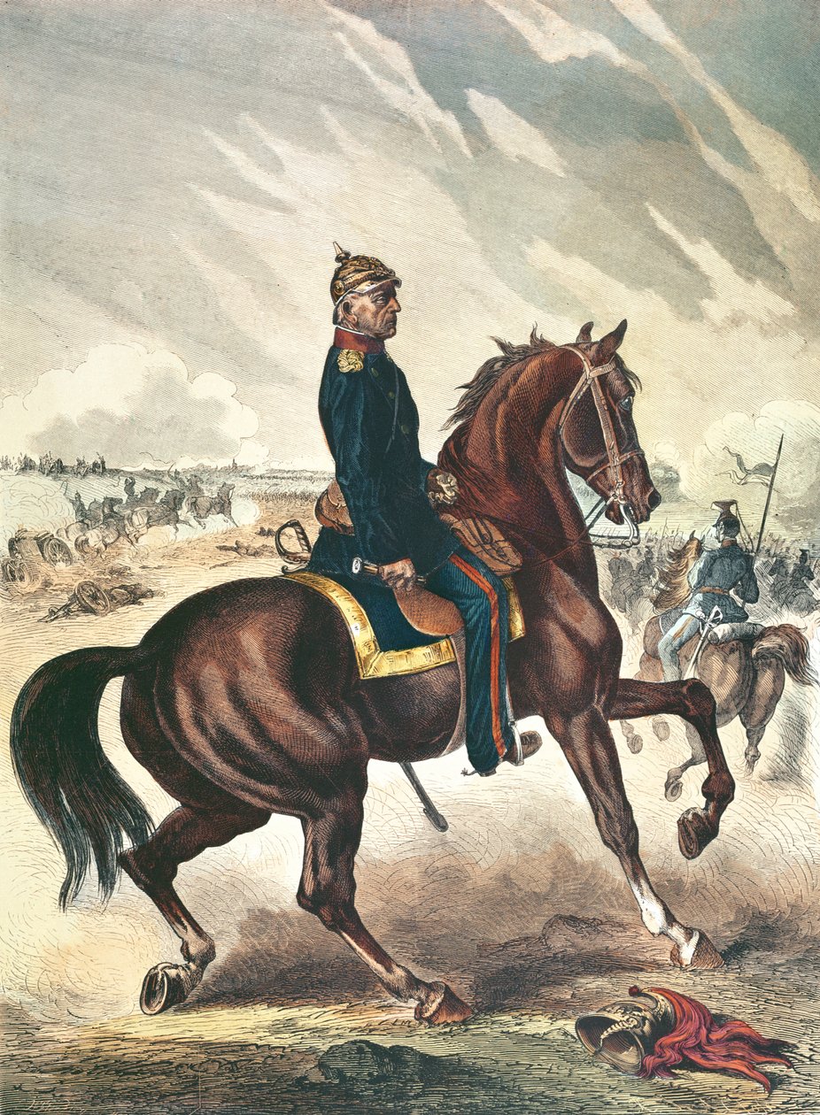 General Helmuth Karl Bernhard von Moltke (1800-91) de German School