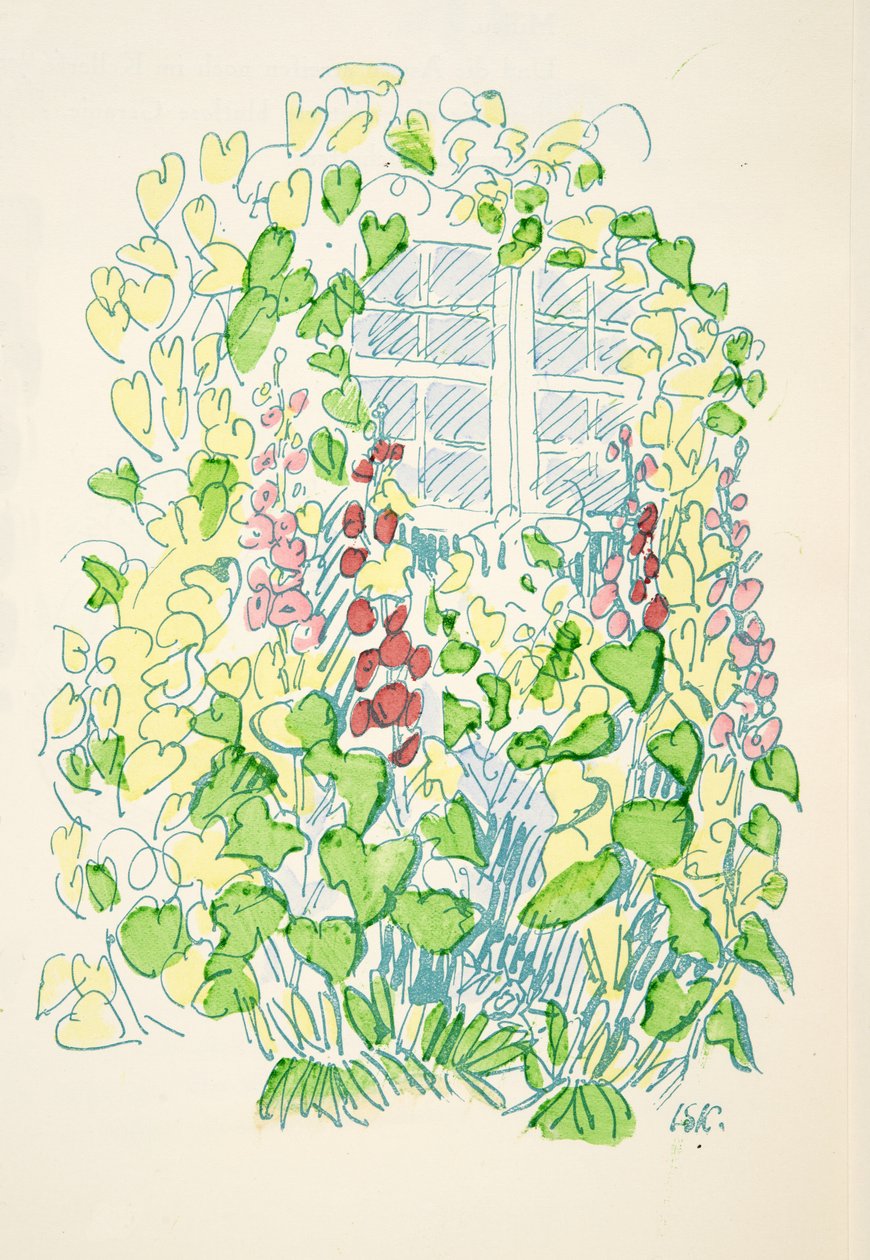 Ilustración de Styl, pub.1922 de German School