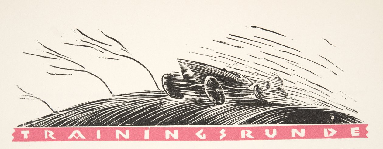 Ilustración de Styl, pub.1922 de German School