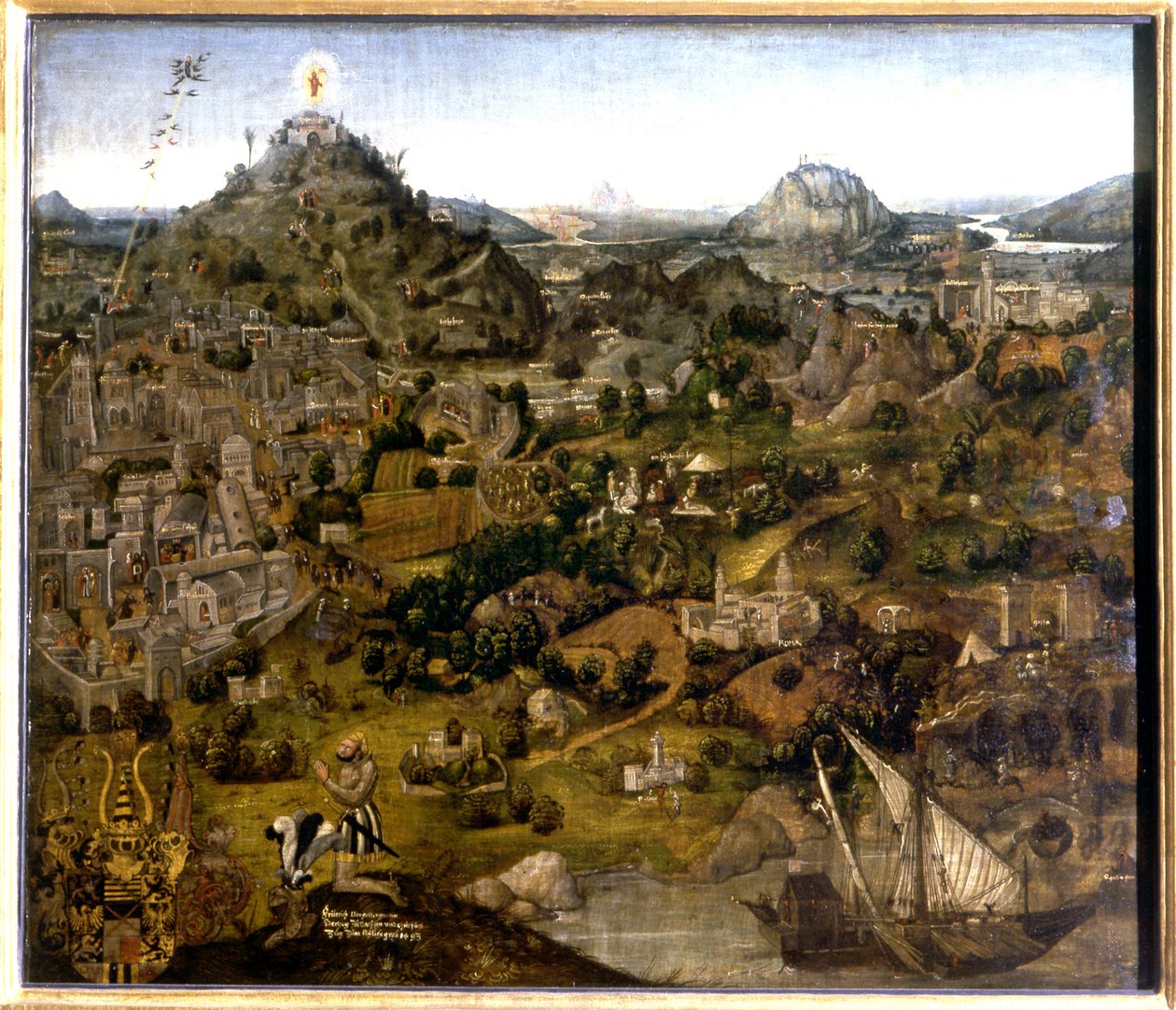 Jerusalén y los sitios sagrados de German School