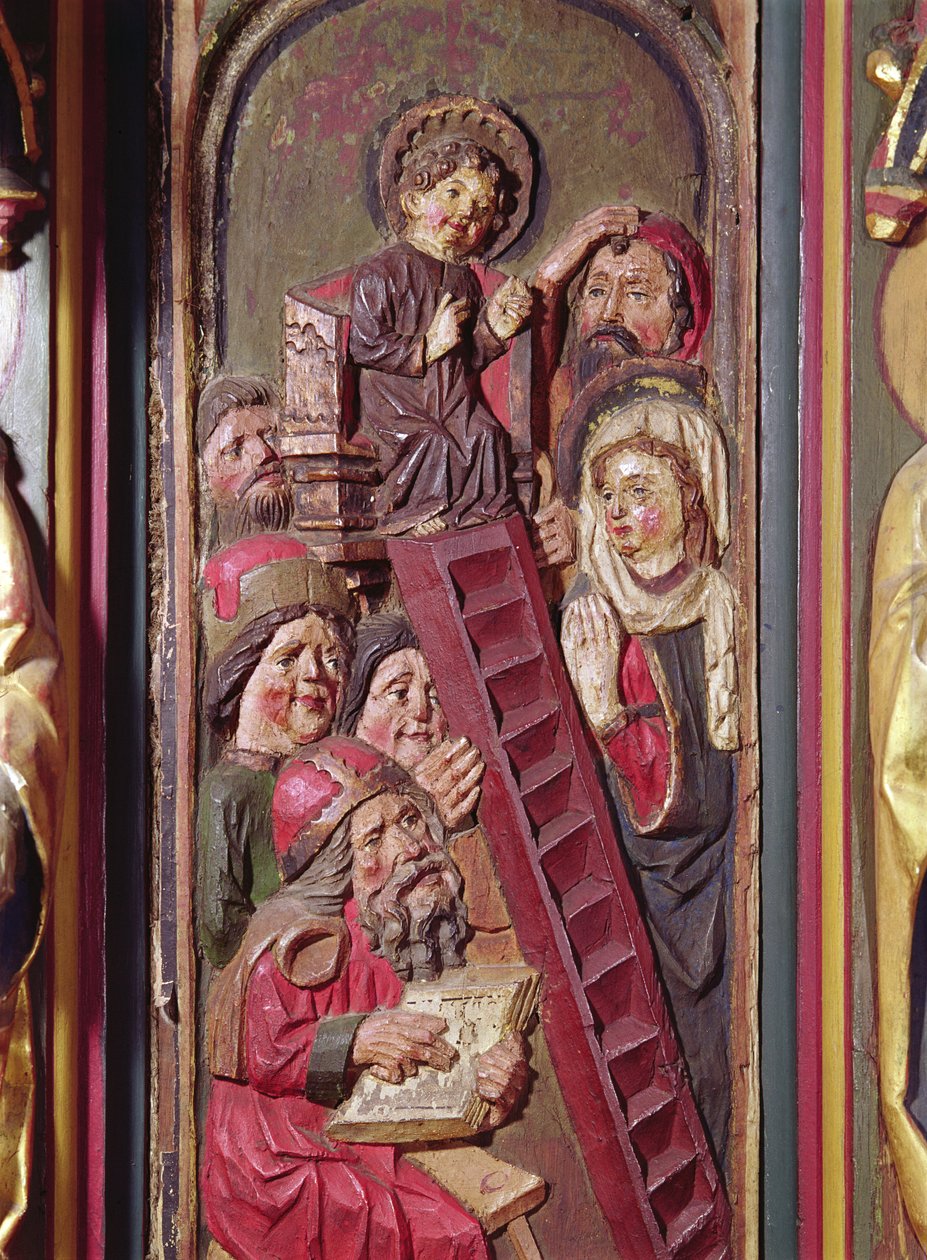 Jesús entre los doctores de German School