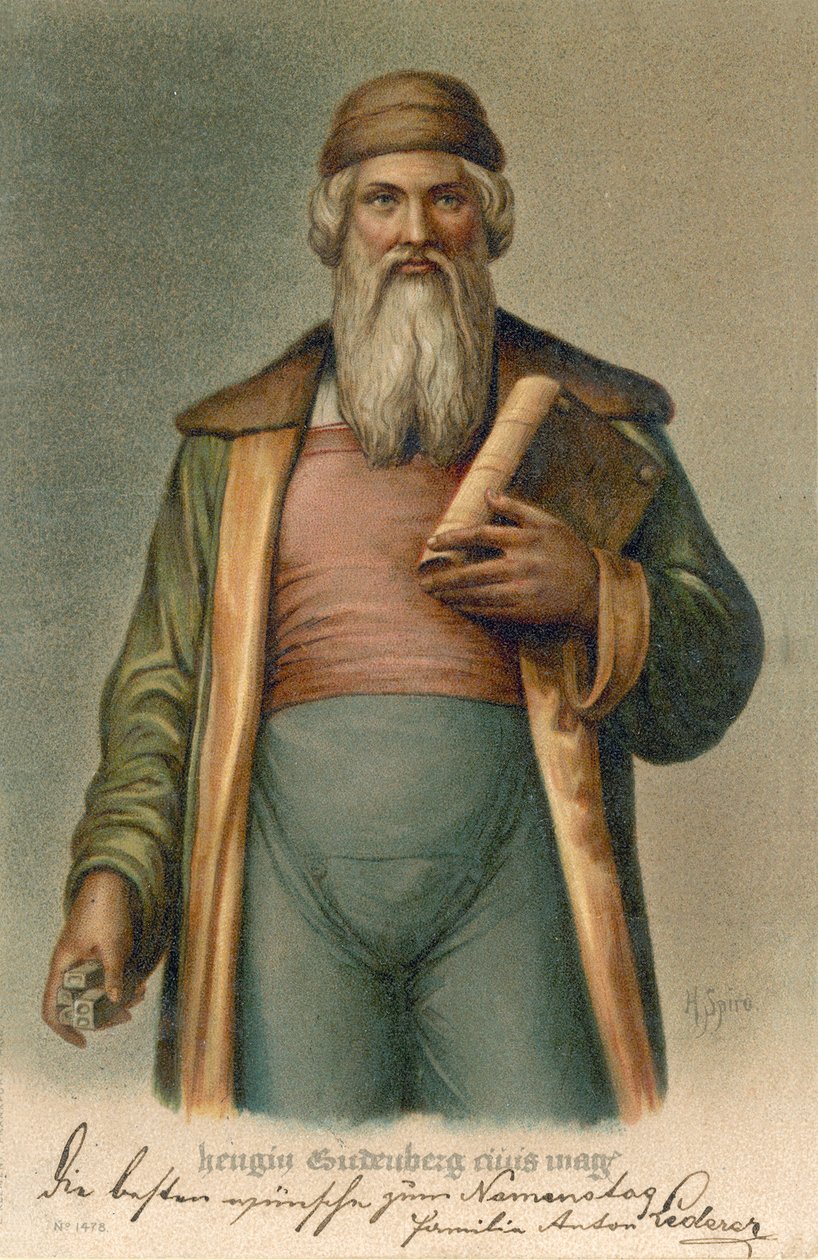 Johannes Gutenberg de German School