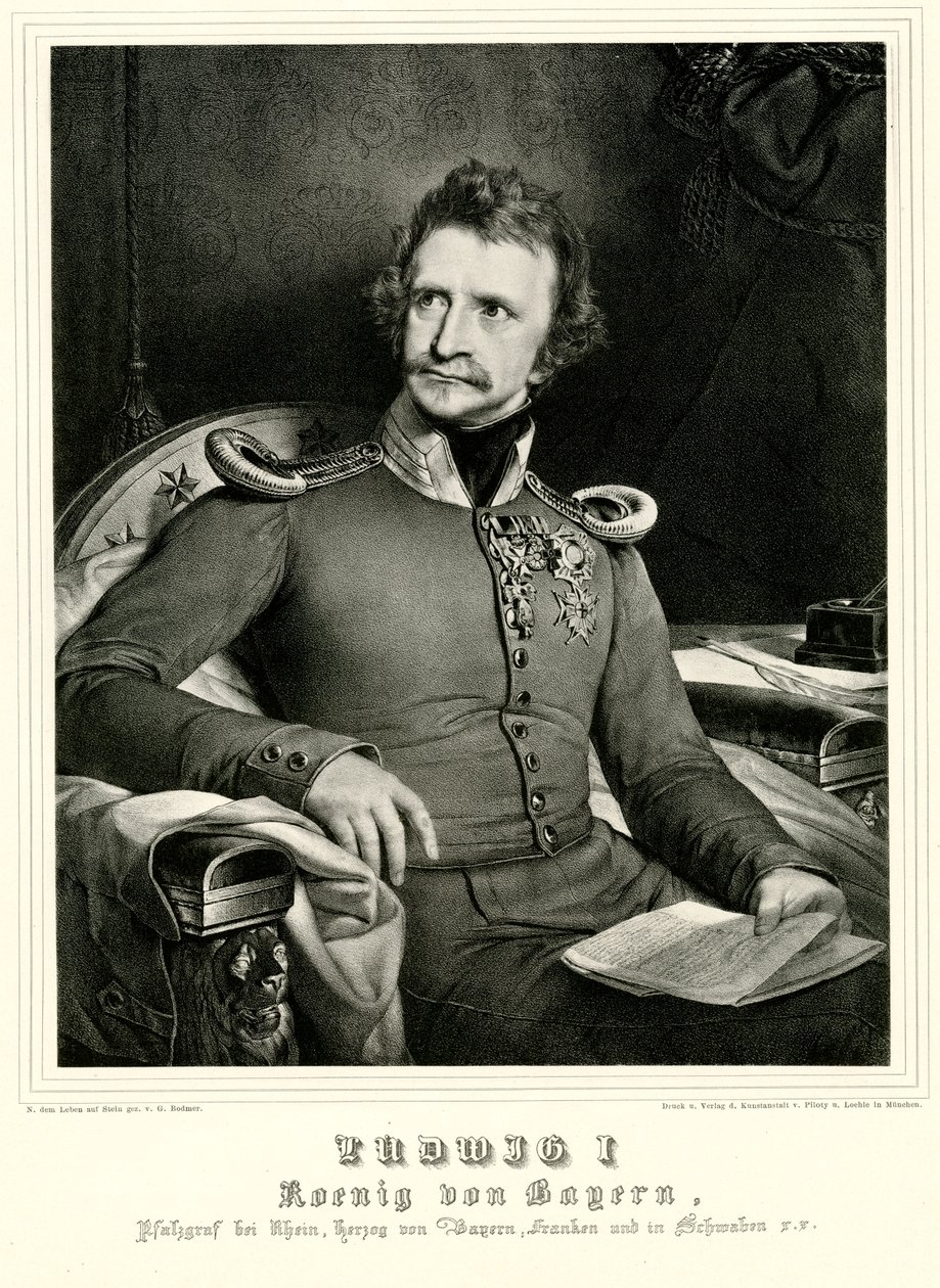 Ludwig I., 1884-90 de German School