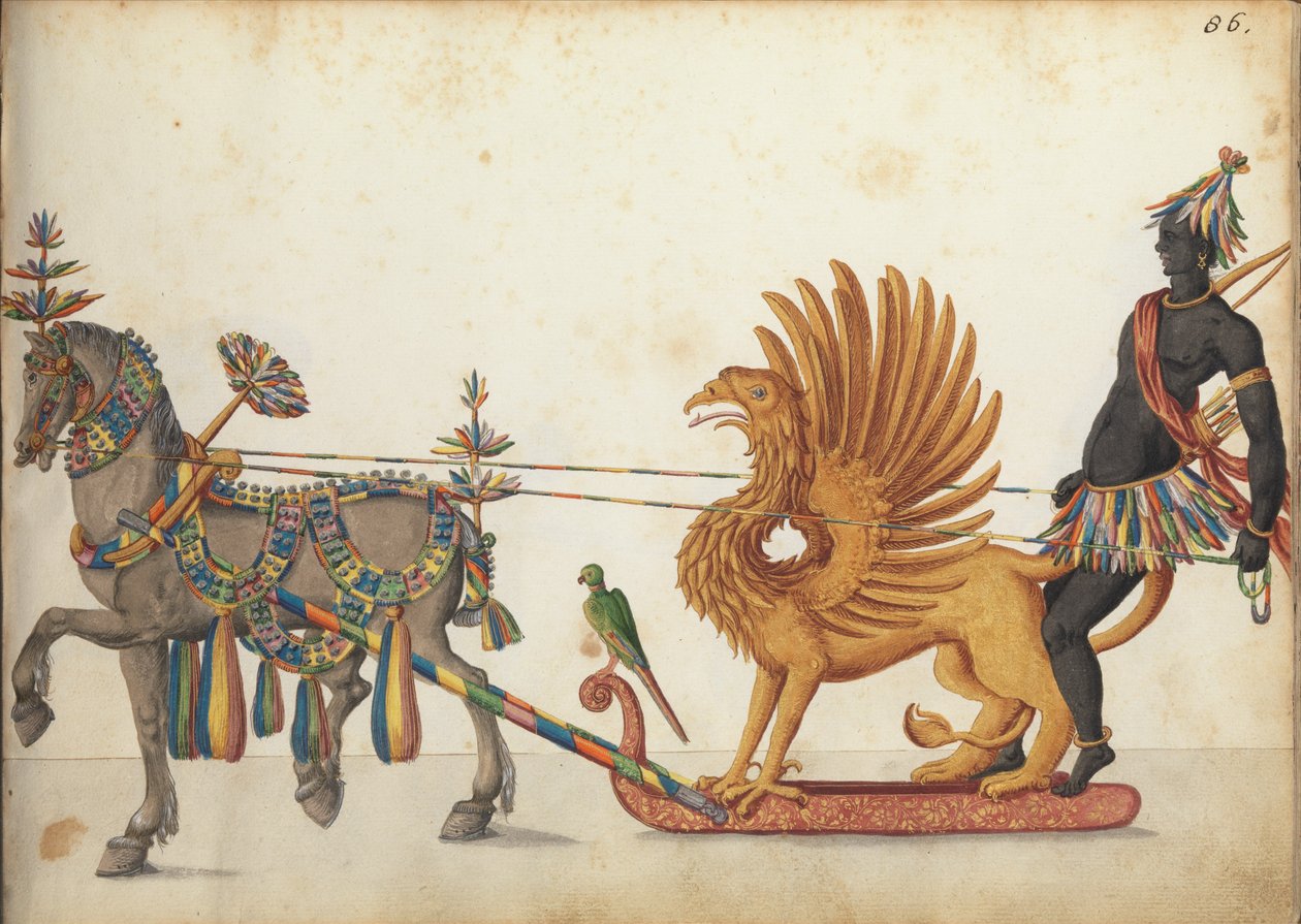 Trineo de Desfile, c.1640 de German School
