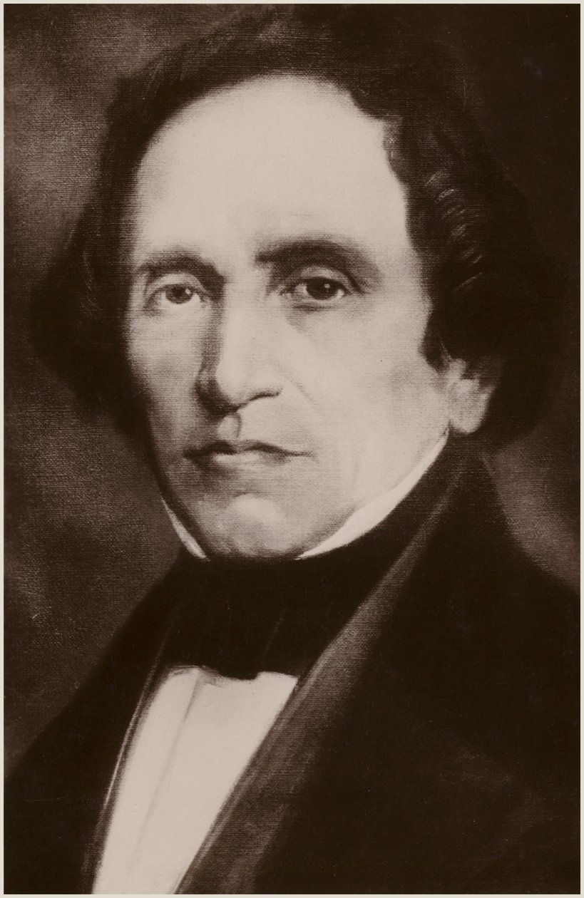 Retrato de Giacomo Meyerbeer de German School