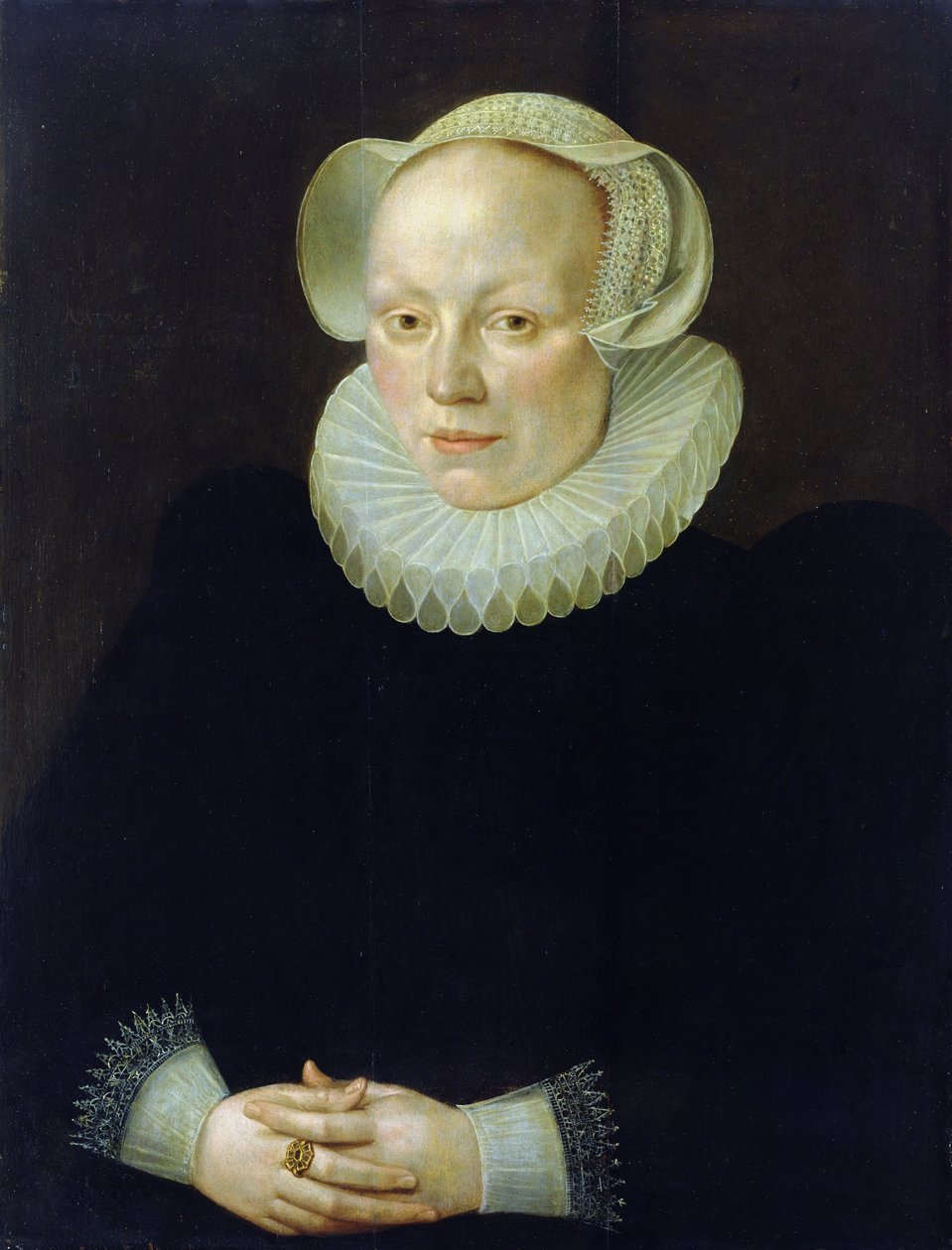 Retrato de una mujer de German School