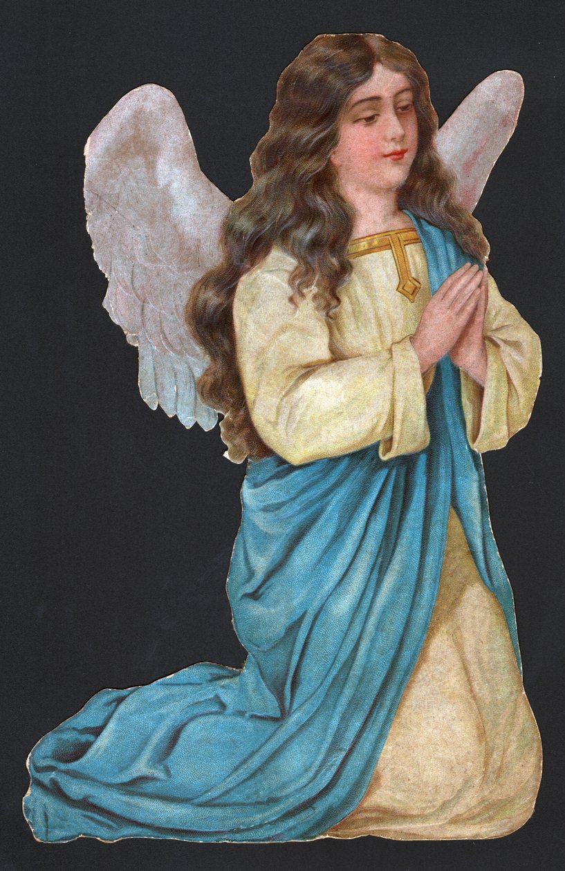 Ángel rezando. circa 1900 de German School