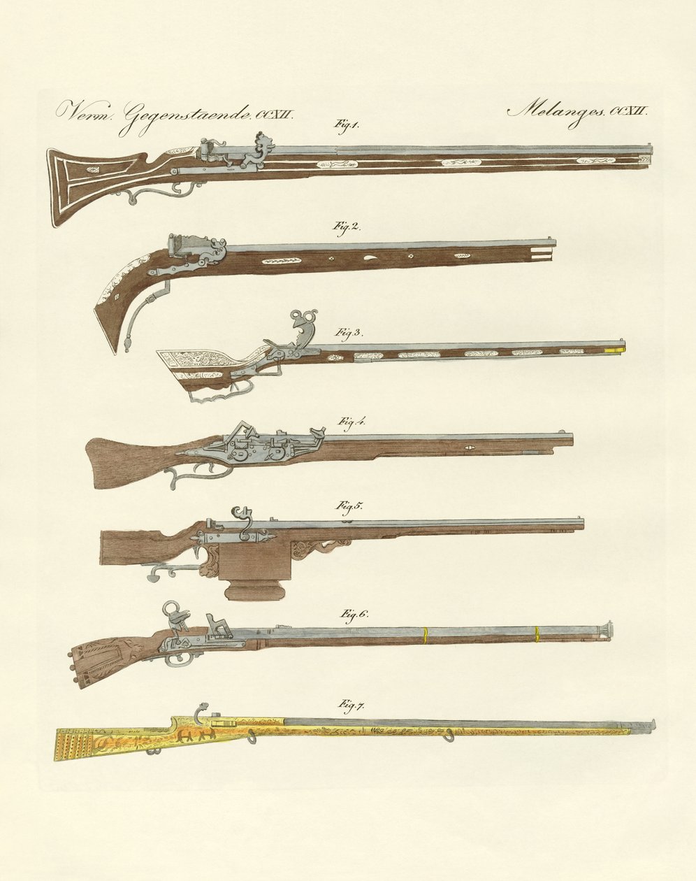 Armas de fuego extrañas de German School